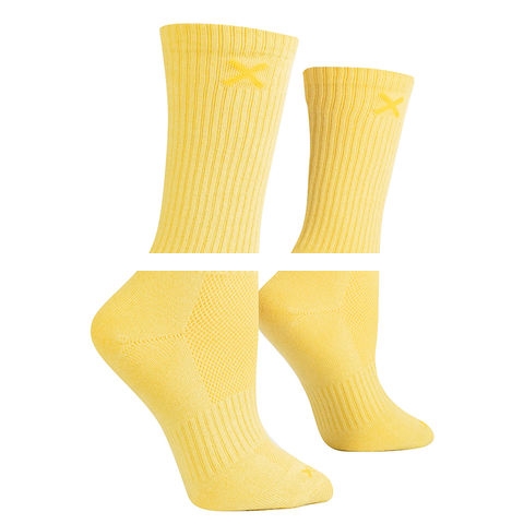Women s Solid Cotton Crew Socks