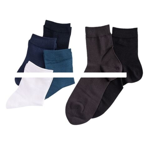 Mulberry Silk Men s Socks Soft and Breathable Solid Color Versatile Sweat absorbing and Odor Resistant Socks