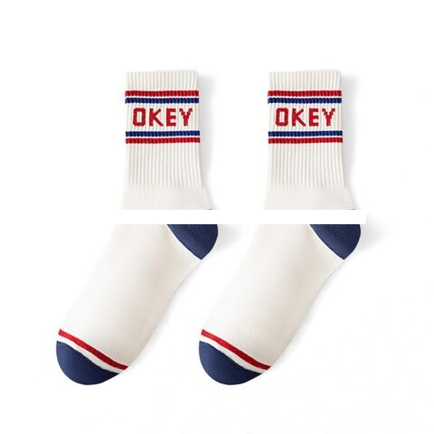 Factory Price High Quality Breathable Sport Socks Support Custom Logo Jacquard Embroidery Design Socks
