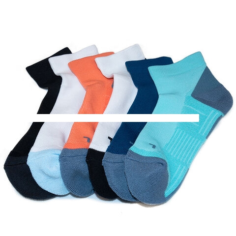 Hot sale Tie dyed women s mid length socks with gradient anti slip sports socks