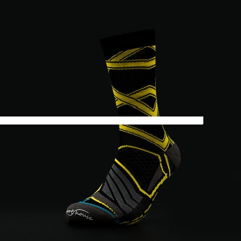 Wholesale Cushion Athletic Sock Performance Men Socks Custom Breathable Sport Thin Cushioned Running Socks