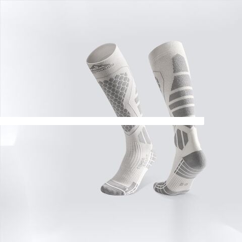 Professional High Tube Ski Socks Outdoor Wool Keep Warm Compression Breathable Anti Sprain Sports Socks
