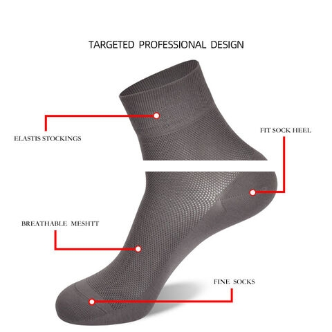 Custom Logo Quality Men s Golf Socks Breathable Cotton Sports Socks Colorful Printing Golf Sock