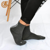 Wholesale Solid Color Double Needle Medium Tube Business Socks