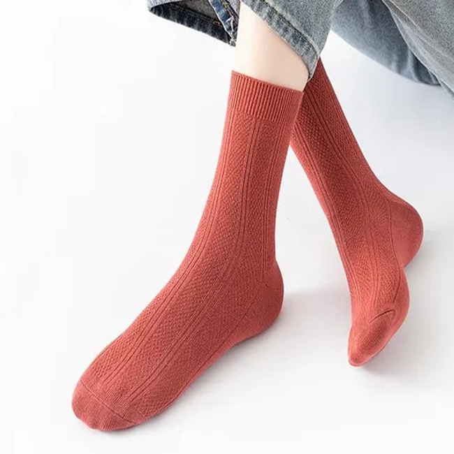 Wholesale Women Bamboo Fiber Socks Quality Woman Soft Bamboo Cotton Dress Socks