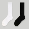 Men′s Socks Contrast Color Diamond Lattice Warm Casual Cotton Foot Business Style Tube Socks