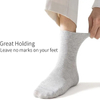 Compressed Disposable Socks Women Men Portable Middle Cut Socks for Travel, Hiking, Outdoor Sports, Business Trip 100% Cotton