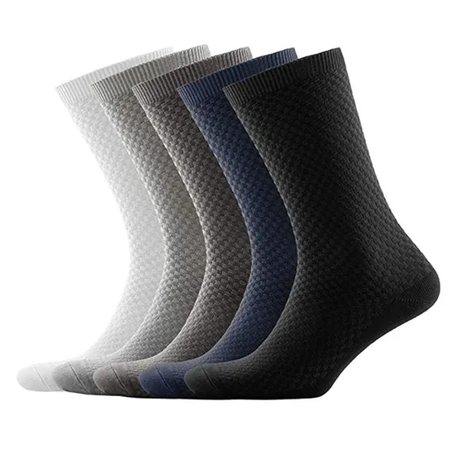 Professional Custom Bamboo High Quality Business Work Men Dress Bamboo Socks