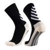 Customized Football Socks, Men′s MID Length Socks Towel Soles Adult Adhesive Non Slip Sports Socks