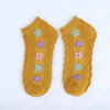 Short Socks Children Small Flower Women Boat Socks Ins Trend Retro Japanese Literature College Style Short Socks