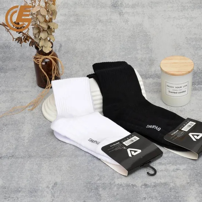 Wholesale Men′s MID-Calf Comfortable Breathable Cotton Business Socks