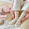 Winter Aussie Pink Socks Women′s MID-Calf Socks Thickened Padded Warm Cute Cartoon Winter Stacked Socks