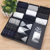 OEM Calcetines Gift Box Office Men High Quality Crew Cotton Dress Low MOQ Crew Business Socks