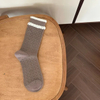 Bubble Lace Reverse Knit Loose Knit Boneless Autumn Hundreds of Basic Four Seasons MID-Calf Student Women′s Socks Pile Socks