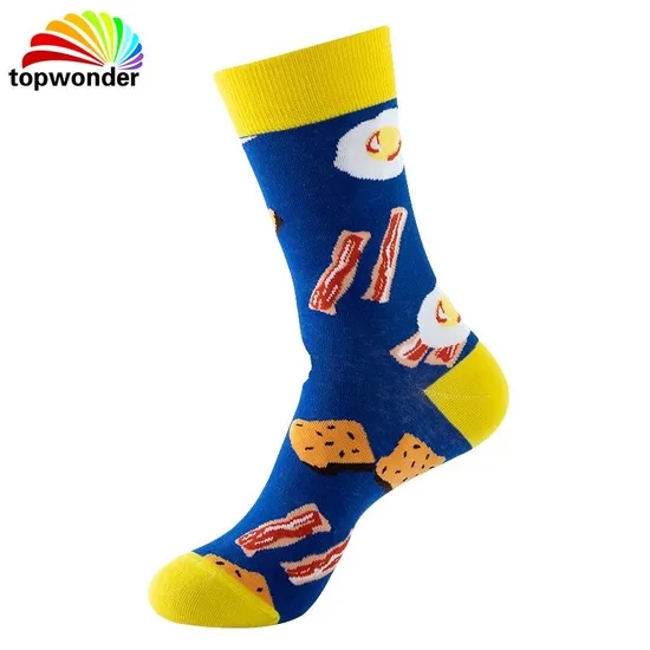 High Quality Solid Color OEM Men′s Custom Business Man Cotton Crew Socks