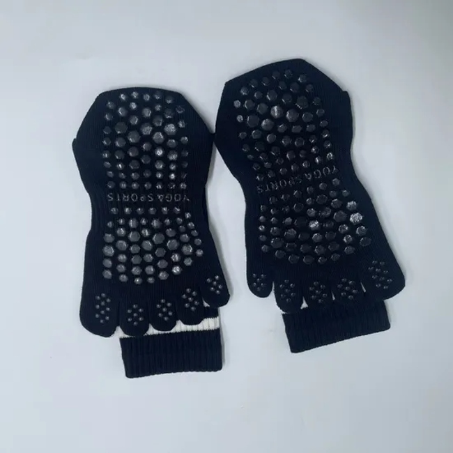Whoelsale Non-Slip Yoga Socks Cotton Sport Five Finger Socks