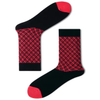 British Gentleman Diamond Crew Socks Male for All Season