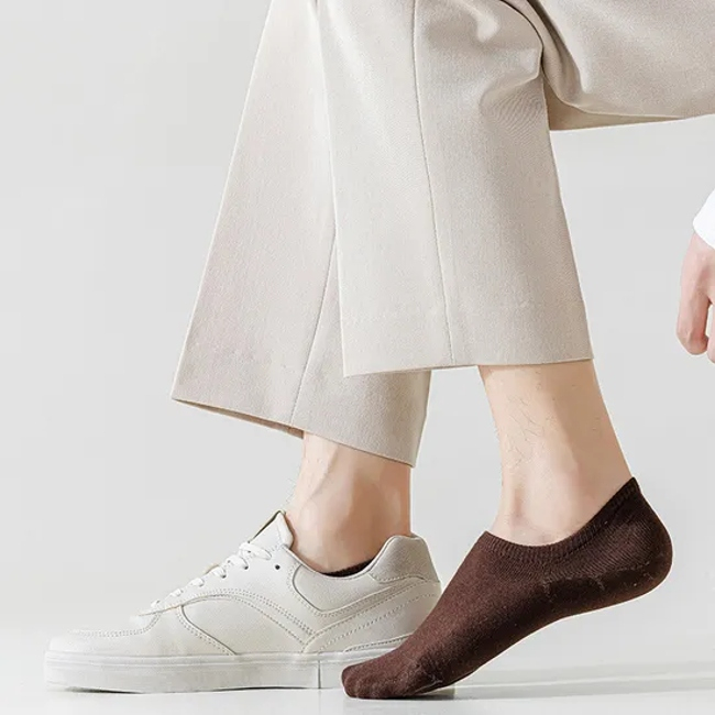 Stylish Anti-Bacterial Low Cut Ankle Socks for Men