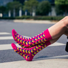 Cotton Unisex Spandex Wholesale Jacquard Custom Logo Adult Kids Business Stockig Socks Sports