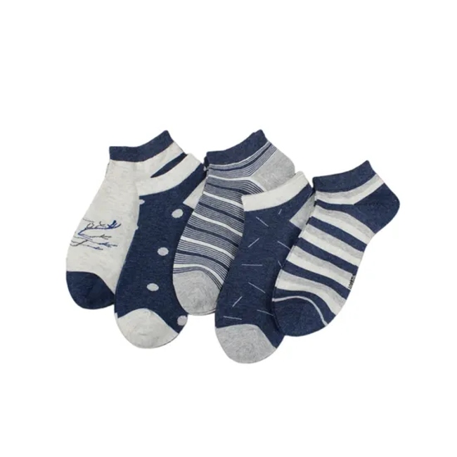 Summer Anti Bacterial Mens Colorful Marl Short Basic Casual Breathable Cool Cotton Stripe Argyle Trainer Liner Socks