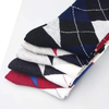 Custom Classic Formal Office Business Man Socks Bamboo Black Dress Socks Argyle Mens Business Casual Crew Dress Socks for Men