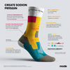Custom Volume Discount Sports Socks for High-Performance Running Socks for Fitness Enthusiasts