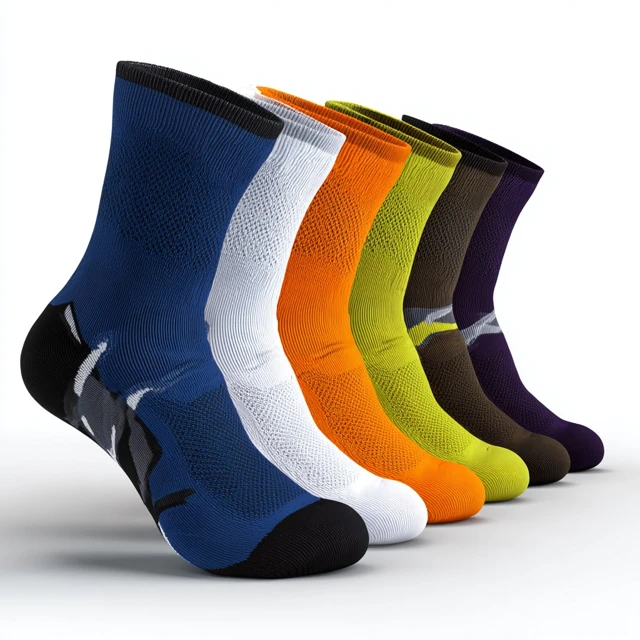 factory bespoke boxes Sports Socks for Bulk Orders Comfortable and Durable Running Socks