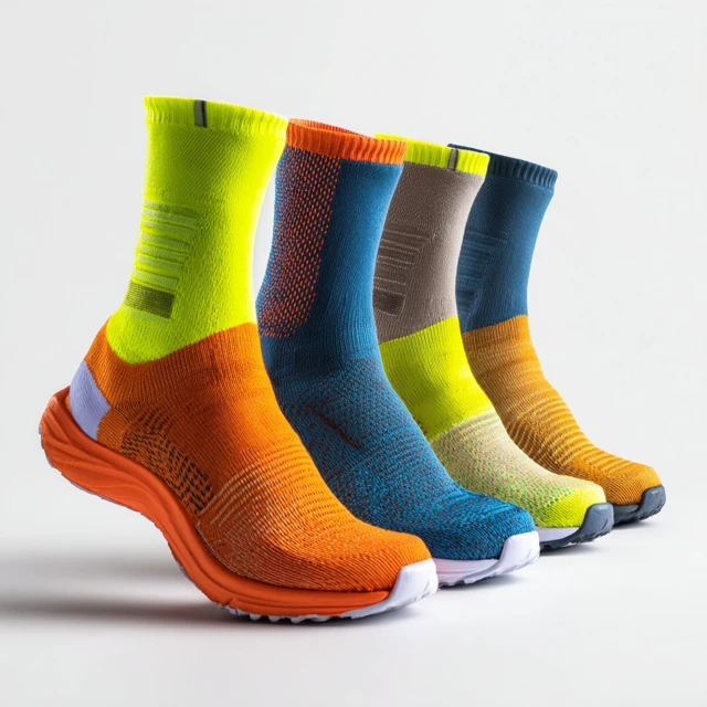 Custom quick turnaround Running Socks Manufacturer Bulk Performance Sports Socks for Athletes
