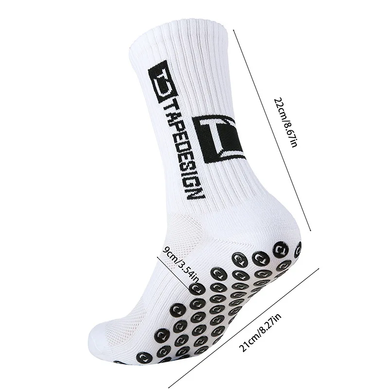 small batch orders New Mid-barrel Football Socks Anti-slip Silicone Bottom Towel Adults Kids Cushioning Soccer Socks Basketball 