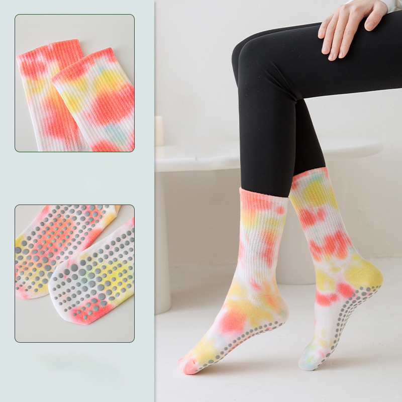 e-tailer Mesh Breathable Yoga Socks Women Cotton Low Cut Short Gym Fitness Dance Sports Socks Professional Non-slip Floor 