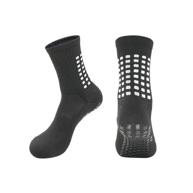 Gy9-Cjm631#Imitation Nylon Towel Bottom Non-Slip Football Socks