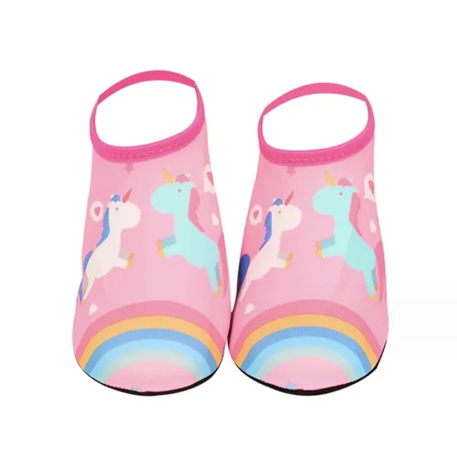 Children′s Beach Shoes Water Shoes Girls Boys Quick Dry Aqua Socks for Beach Swim Outdoor Sports