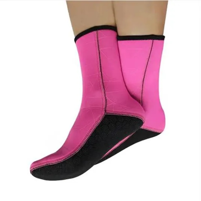 Diving Socks Neoprene Socks Beach Booties Shoes 3mm Anti-Slip Wetsuit Socks