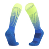 Color Compression Socks for Men Women 20-30 Mmhg Knee High Stockings Summer Knitted Funny Socks Wholesale OEM Gradient 3 Pairs
