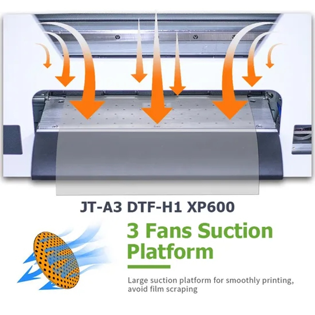Wholesale Business Best T Shirt Printing Machine A3 XP600 Dtf Film Transfer Printer for Clothing Prints
