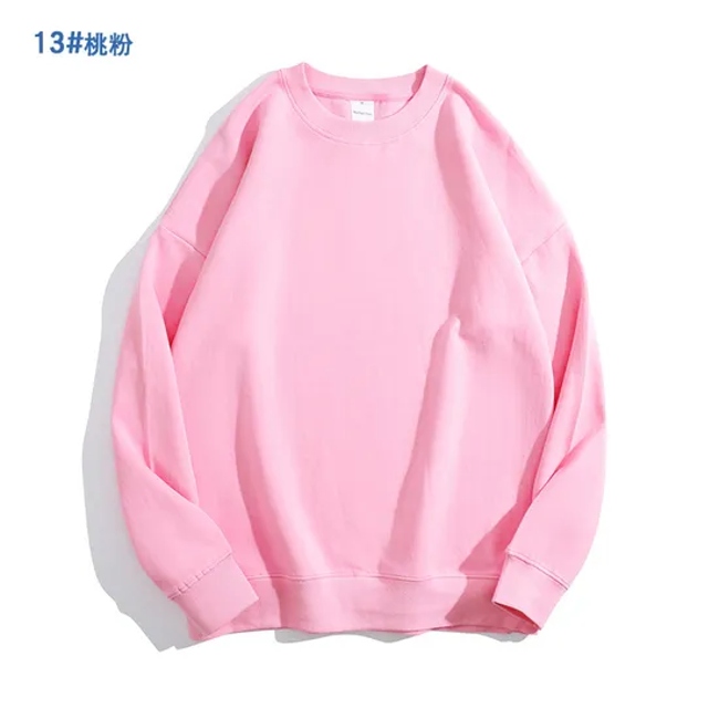 Crew Neck Pullover Custom Embroidered Hoodies Sports Team Hoodies Distressed Hoodie Mens