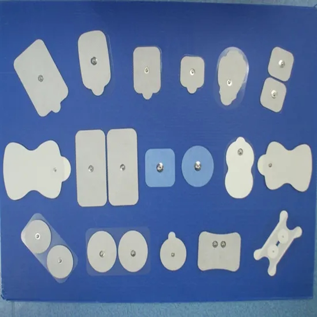 New Medical Square Shape Physiotherapy Equipment Massage Tens Electrode Pad
