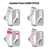 Sports Custom Logo Nylon Spandex Grip Black Organic Cotton Compression MID-Tube Non-Slip Knitting Wholesale Gym Soccer Football Men Yoga Women Stocking Socks