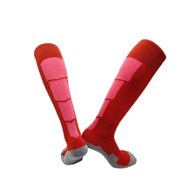 151-C003# Long Anti-Slip Football Training Socks for Men