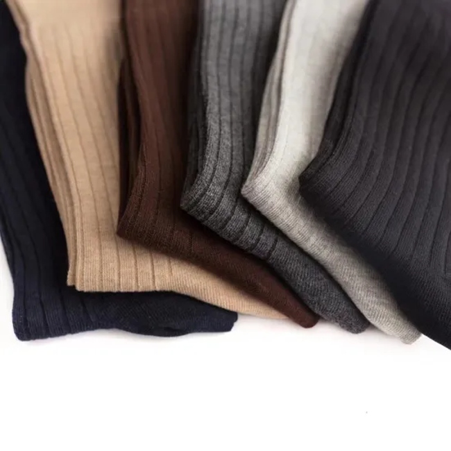 Long Knitted Cotton Socks for Men