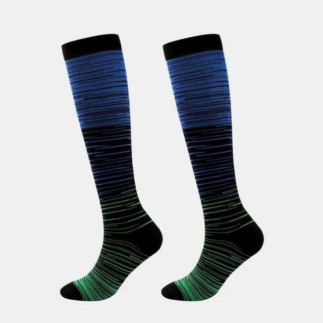 Custom Knee High Compression Socks High Quality Nylon Novelty Compression Nurse Socks for Women