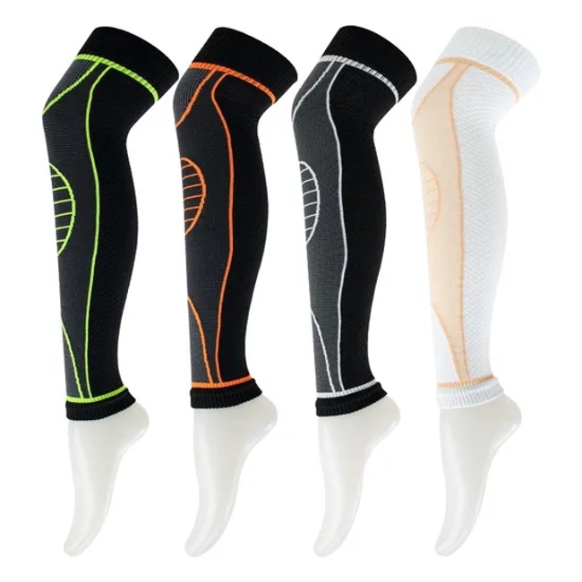 Compression Sicklier Professional Outdoor Sports High Elasticity Compression Leg Warmers Football Basketball Knee High Socks