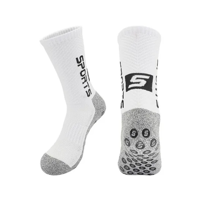 Hot Sale High Elastic Sport Athletic Soccer Football Basketball Compression Socks for Men