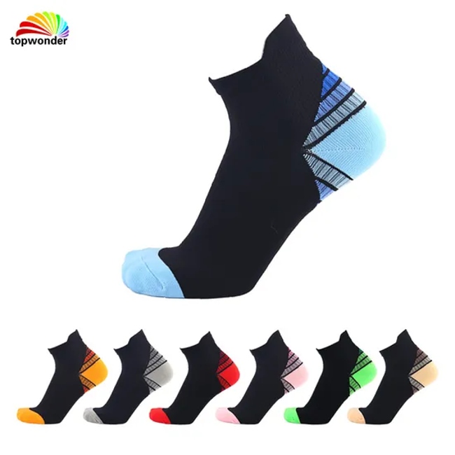 Customize and Wholesale Sports Dry-Fit Compression Boat Sock in Many Colors at Low Price