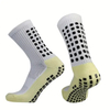 Men′s Short Crew Socks with Anti-Slip Silica Gel Sweat Shock Absorbing Athletic Socks for Sports Football Soccer Super Foot Bowl