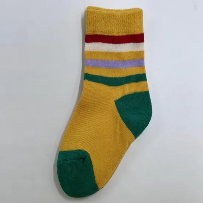 Outdoor Athletic Pressure Running Stocking Compression School Teenager Colorful Socks