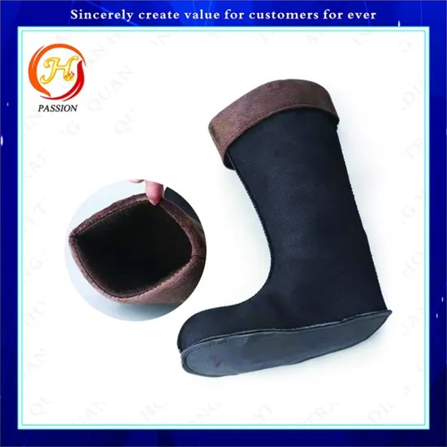 Rain Boots Accessories Wholesale Winter Fleece Welly Socks Boot Linning