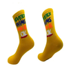 High Quality Custom Made Quarter Football Basket Ball Anti Slip Stocking Bespoke Soccer Compression Grip Socks