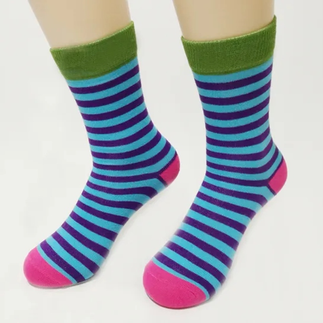 Custom Men Cotton Women Crew Socks