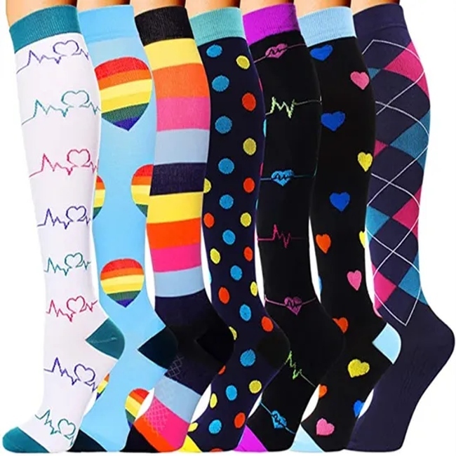 Varicose Veins Stocking Compression Sock Athletes Compression Sports Socks Medical Sport Compression